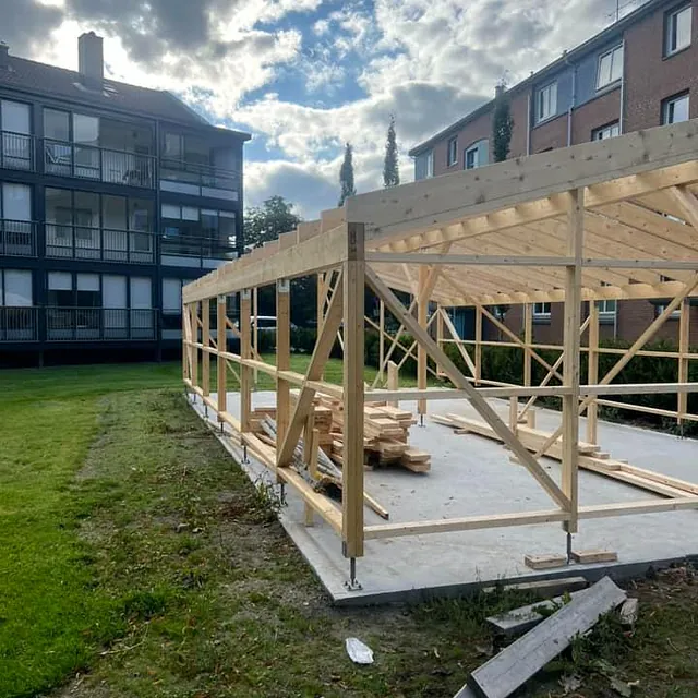 Nybygg utenfor bolkigblokker